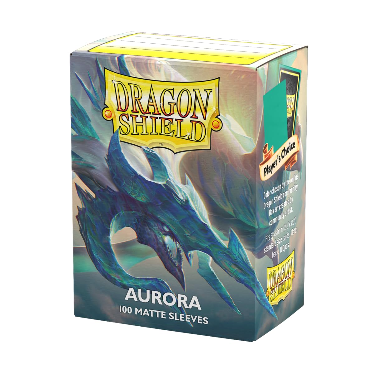 Dragon Shield | Standard Size Card Matte Sleeves | 100 CT - Smooth & Tough Premium TCG Sleeves | Compatible with Pokemon, Flesh & Blood, One Piece & Magic The Gathering | Midnight Blue