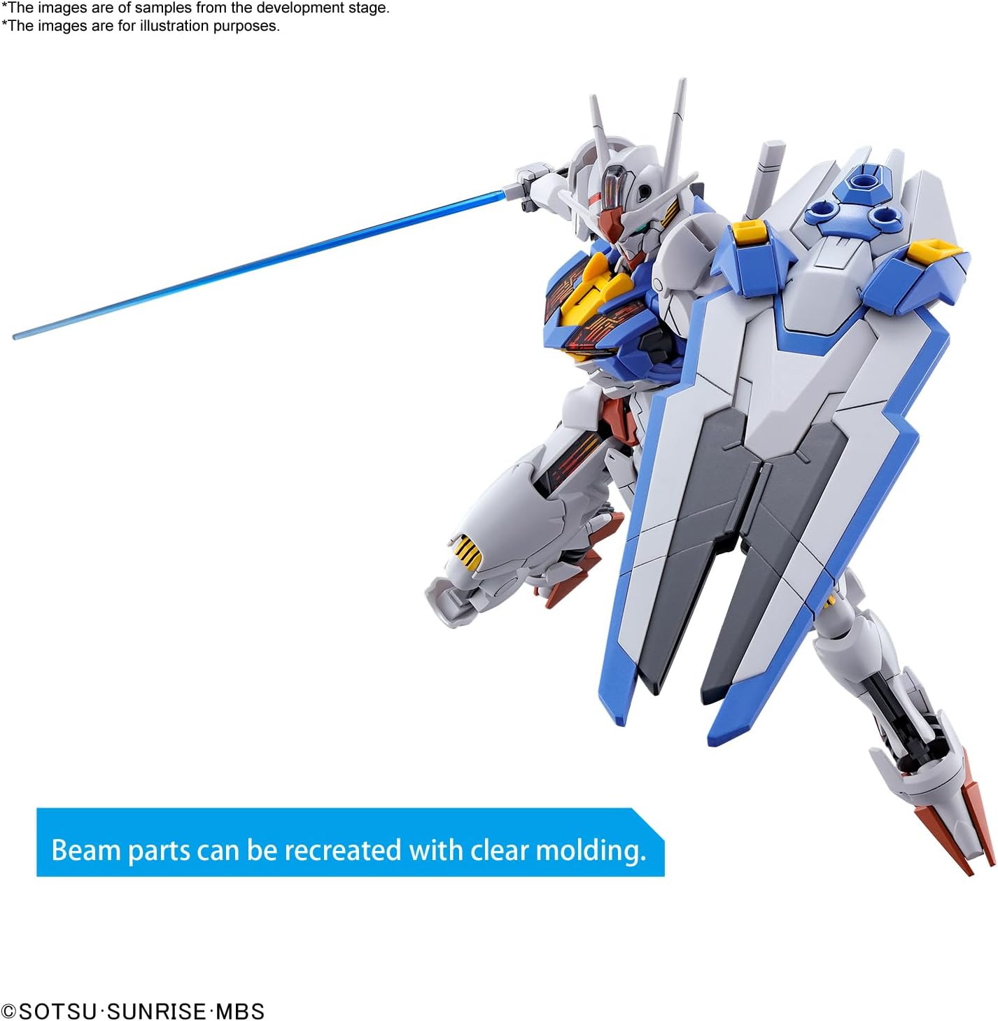 Bandai Hobby - Mobile Suit Gundam: The Witch from Mercury - #03 Gundam Aerial HG 1/144 Model Kit