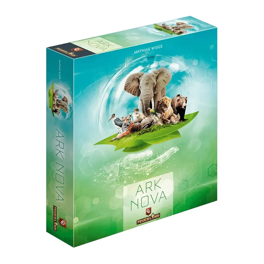Ark Nova Card Drafting, Hand Management Strategy Board Game, 1-4 Players, 90 to 150 Minute Play
