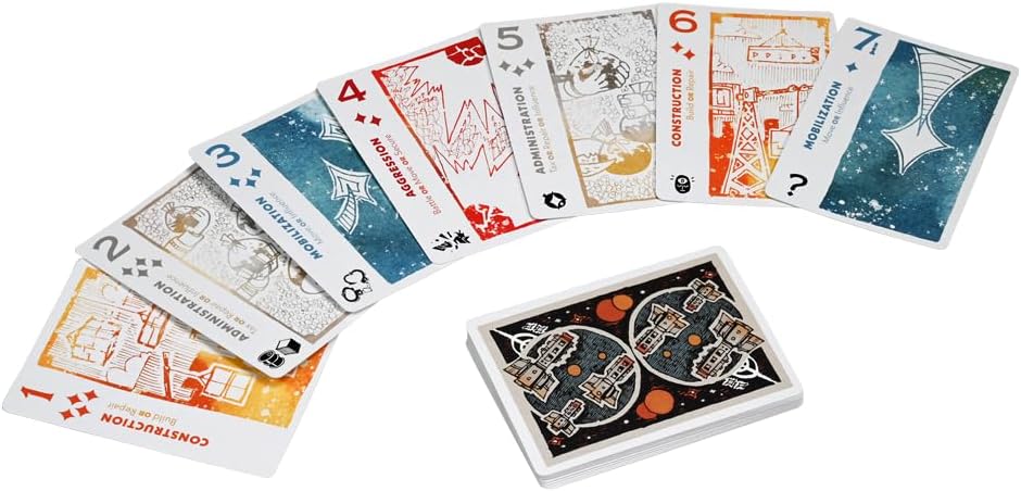 Leder Games Arcs: Conflict & Collapse in The Reach - 2 to 4 Players, Ages 14+