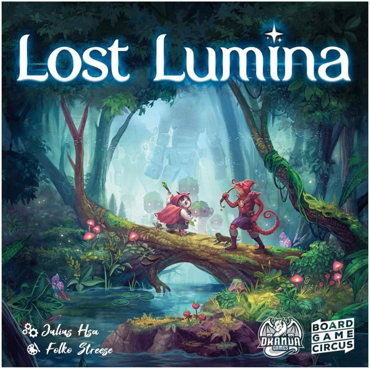 Lost Lumina Base Game by Dranda Games | Ages 12+ | 2 Players
