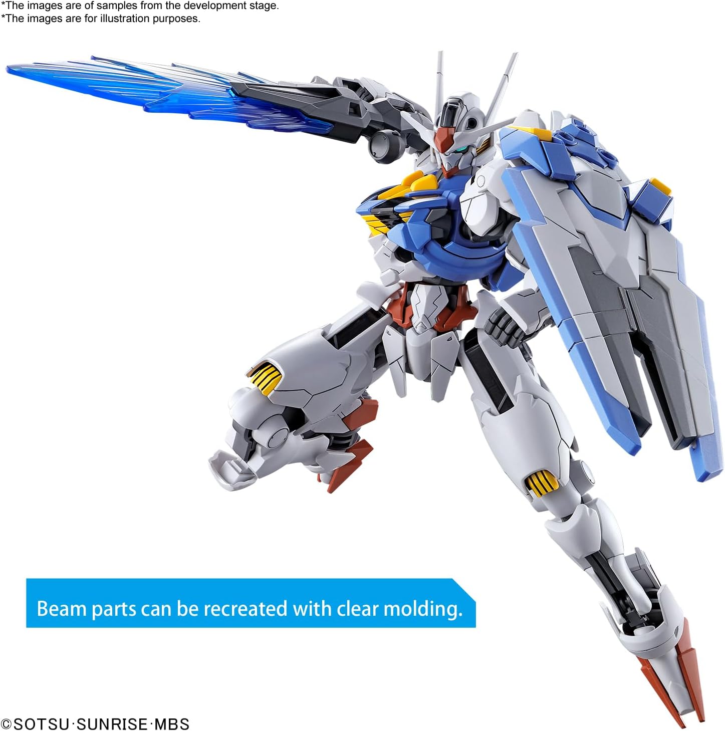 Bandai Hobby - Mobile Suit Gundam: The Witch from Mercury - #03 Gundam Aerial HG 1/144 Model Kit