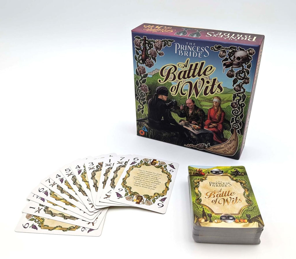 The Princess Bride: Battle of Wits 3rd Edition | Bluffing Party Game | 2–10 Players | Age 10+ | Family & Friends Game Night | Classic Movie Board Game