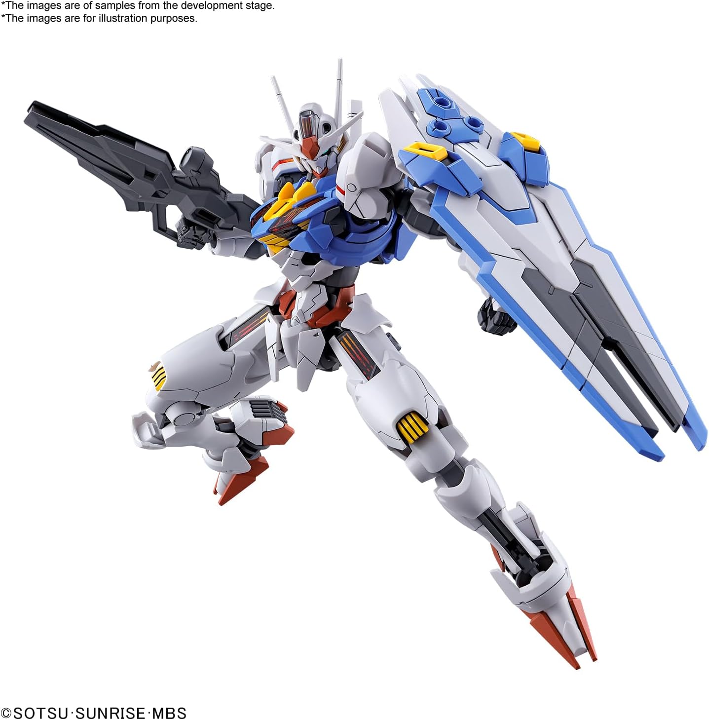Bandai Hobby - Mobile Suit Gundam: The Witch from Mercury - #03 Gundam Aerial HG 1/144 Model Kit