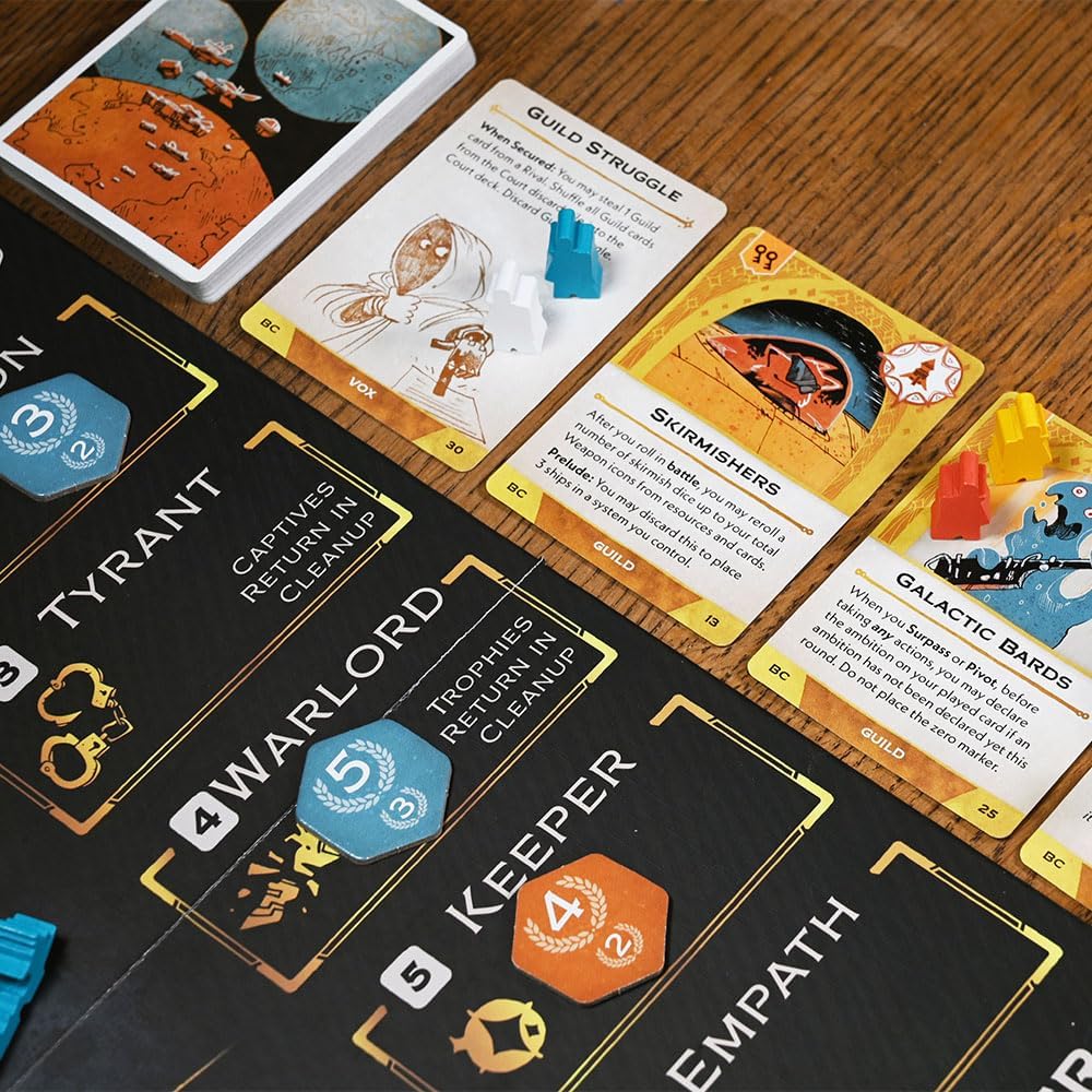 Leder Games Arcs: Conflict & Collapse in The Reach - 2 to 4 Players, Ages 14+