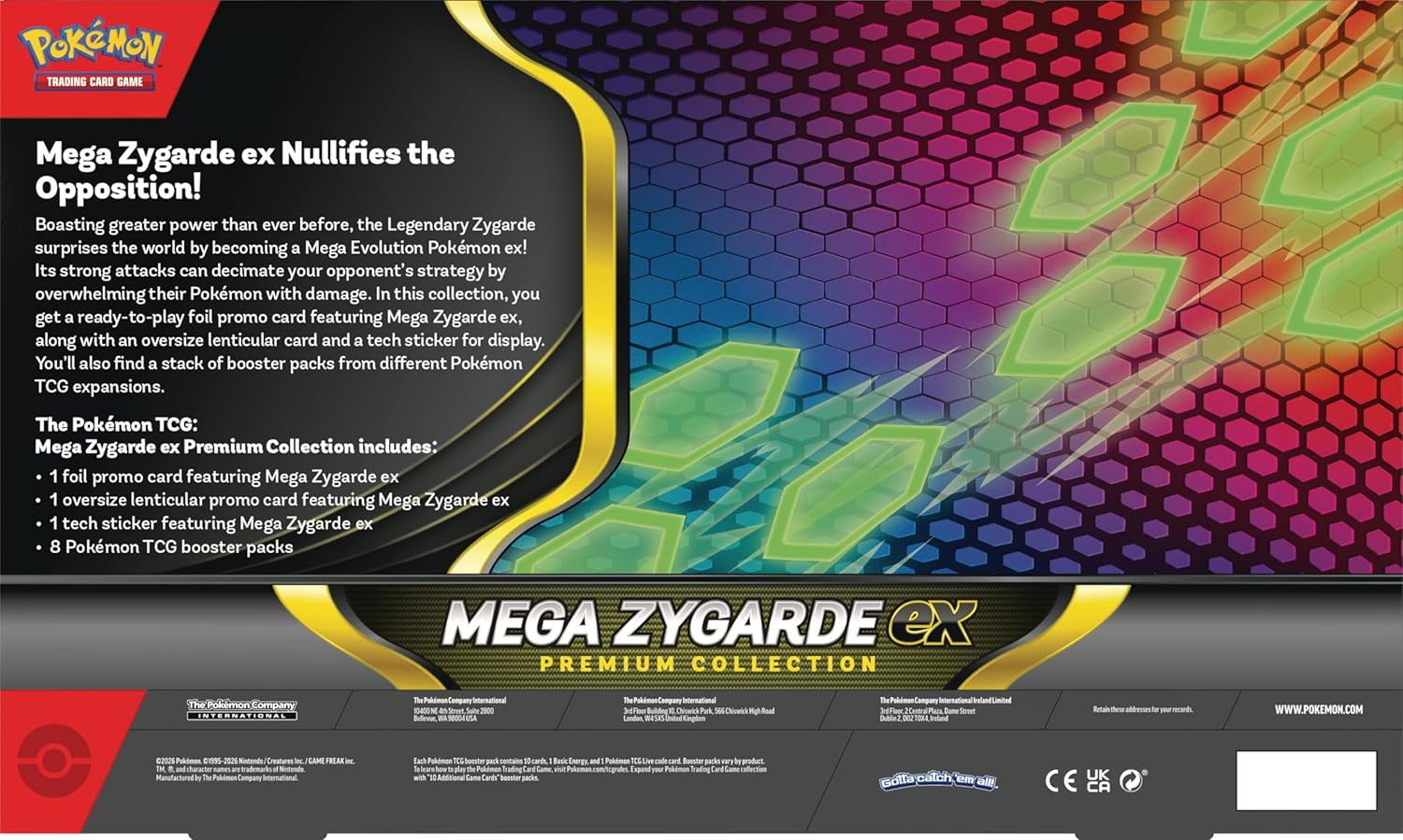 Pokémon TCG: Mega Zygarde ex Premium Collection