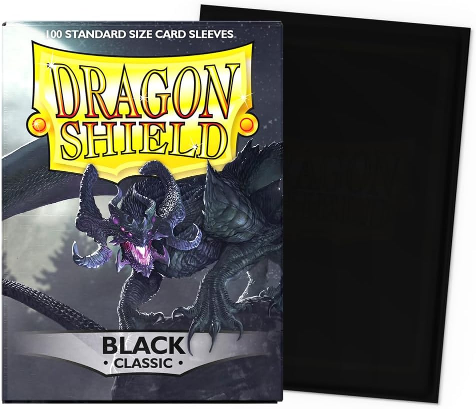 Dragon Shield | Standard Size Card Classic Sleeves | 100 CT - Smooth & Tough Premium TCG Sleeves - Compatible with Pokemon, Flesh & Blood, One Piece & Magic The Gathering