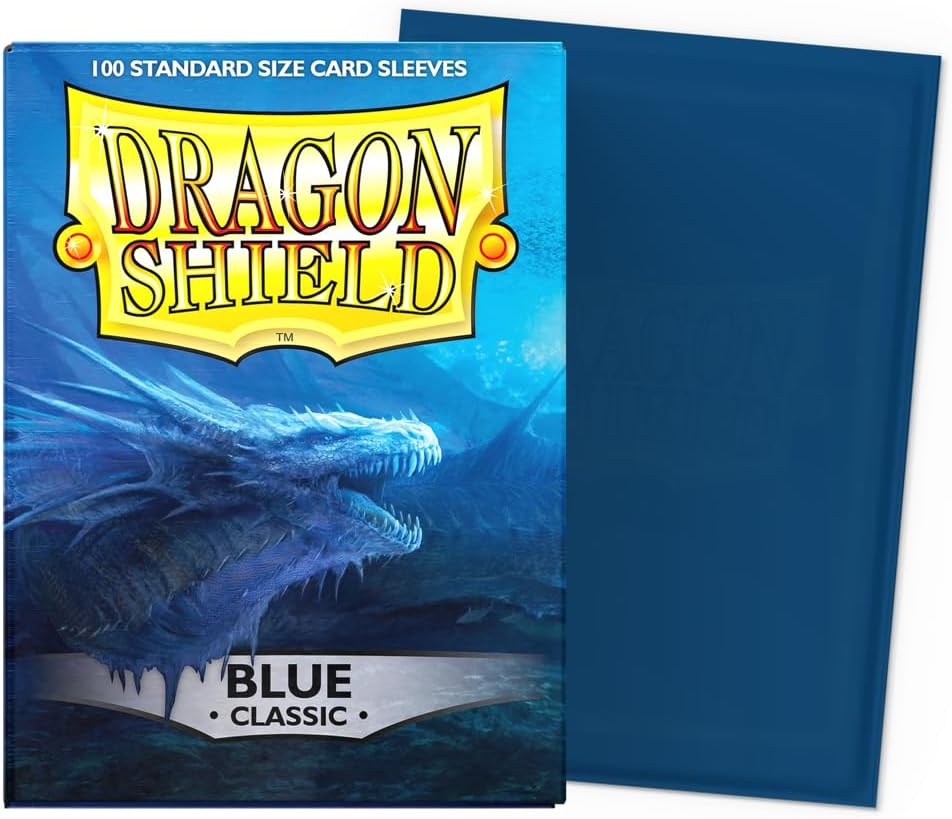 Dragon Shield | Standard Size Card Classic Sleeves | 100 CT - Smooth & Tough Premium TCG Sleeves - Compatible with Pokemon, Flesh & Blood, One Piece & Magic The Gathering