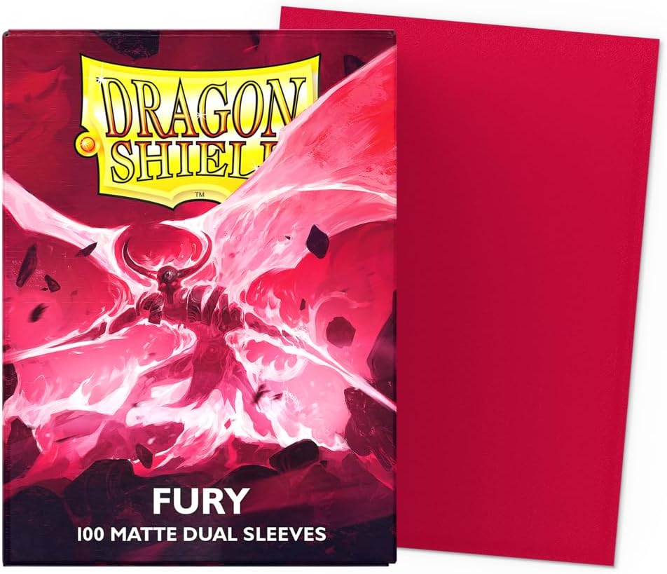 Dragon Shield | Matte Dual Standard Size Card Sleeves | 100 CT - Premium TCG Sleeves - Compatible with Pokemon, Flesh & Blood, One Piece & Magic The Gathering