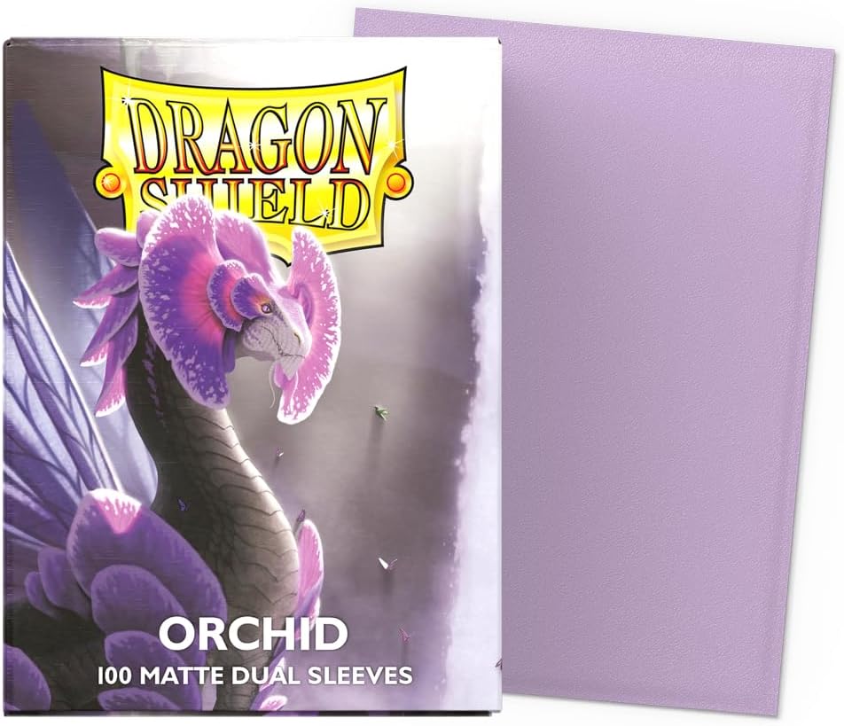 Dragon Shield | Matte Dual Standard Size Card Sleeves | 100 CT - Premium TCG Sleeves - Compatible with Pokemon, Flesh & Blood, One Piece & Magic The Gathering