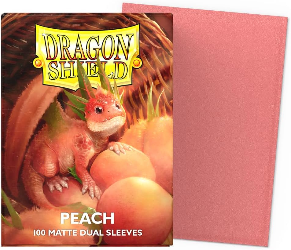 Dragon Shield | Matte Dual Standard Size Card Sleeves | 100 CT - Premium TCG Sleeves - Compatible with Pokemon, Flesh & Blood, One Piece & Magic The Gathering