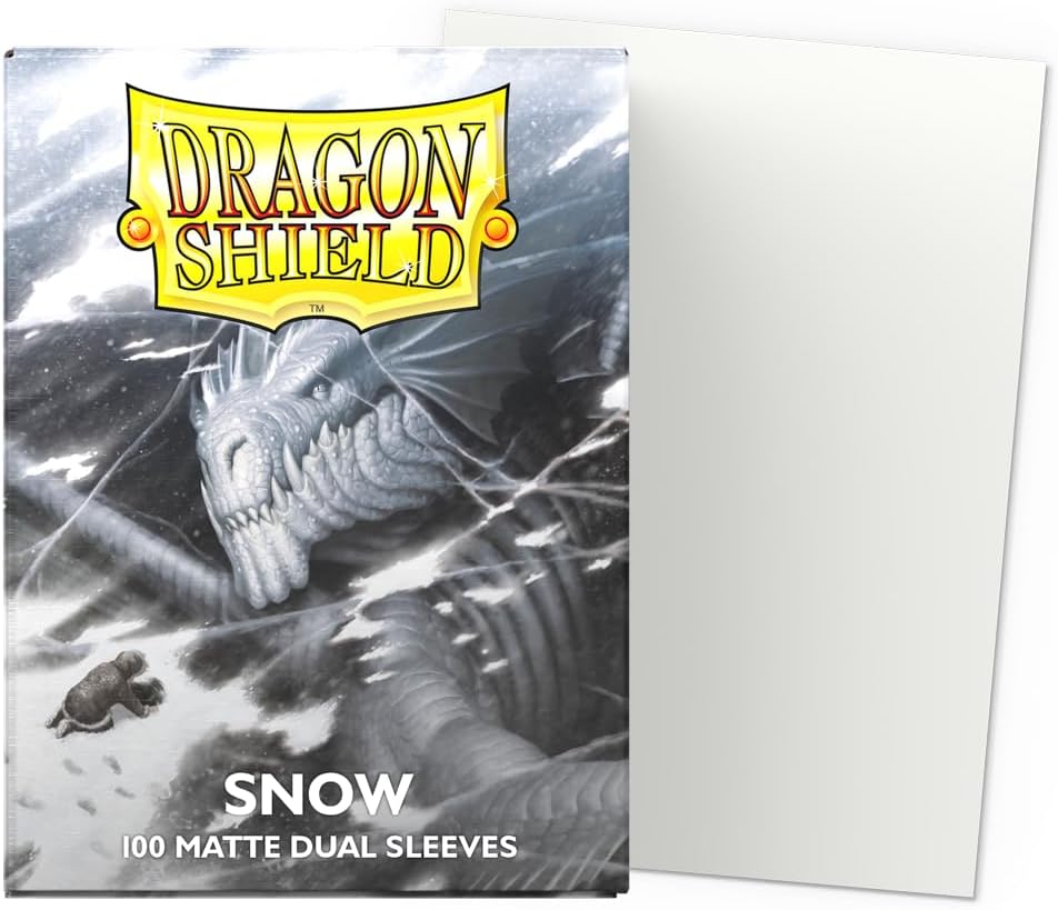 Dragon Shield | Matte Dual Standard Size Card Sleeves | 100 CT - Premium TCG Sleeves - Compatible with Pokemon, Flesh & Blood, One Piece & Magic The Gathering