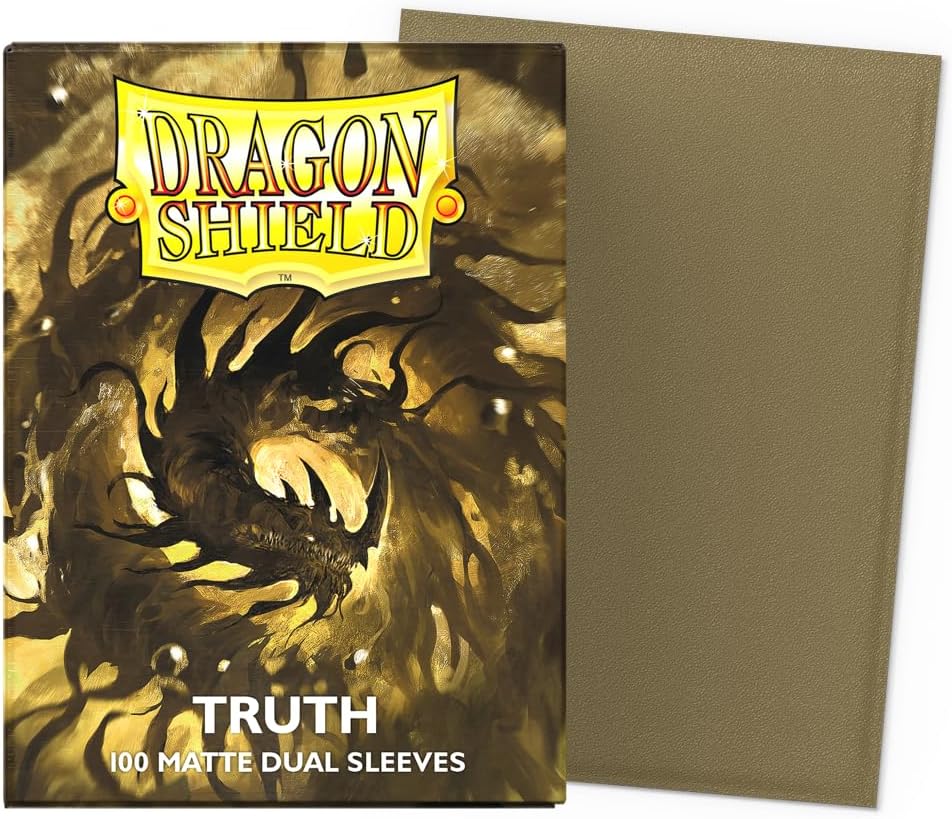 Dragon Shield | Matte Dual Standard Size Card Sleeves | 100 CT - Premium TCG Sleeves - Compatible with Pokemon, Flesh & Blood, One Piece & Magic The Gathering
