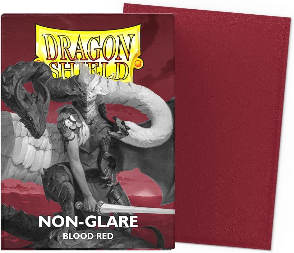 Dragon Shield | Standard Size Card Matte Sleeves | 100 CT - Non Glare Smooth & Tough Premium TCG Sleeves | Compatible with Pokemon, Flesh & Blood, One Piece & Magic The Gathering