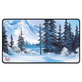 Ultra Pro Black Stitched Playmat: Bob Ross - Winter Paradise
