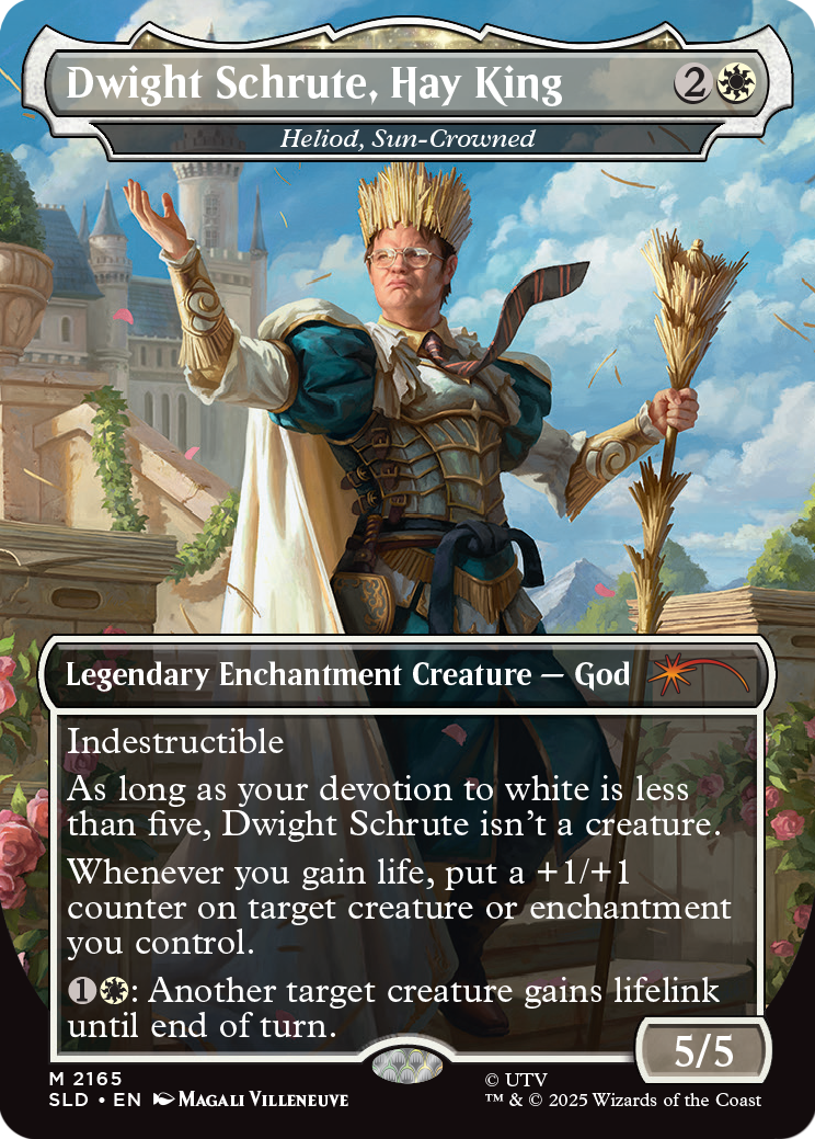 Magic The Gathering Secret Lair x The Office: Dwight's Destiny